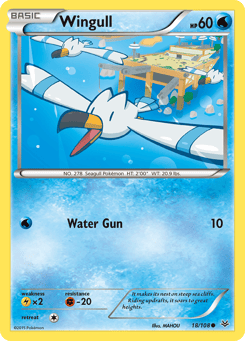 Wingull Roaring Skies #18