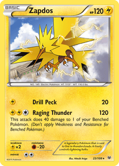 Zapdos Roaring Skies #23