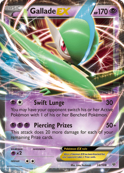 Gallade-EX Roaring Skies #34