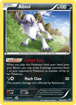 Absol Roaring Skies #40