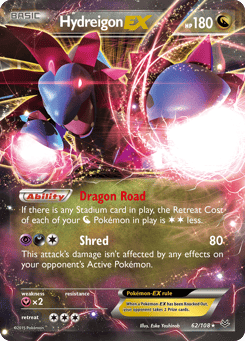 Hydreigon-EX Roaring Skies #62
