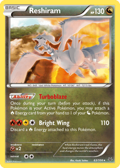 Reshiram Roaring Skies #63