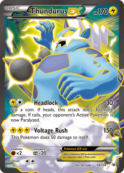Thundurus-EX Roaring Skies #98