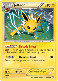 Jolteon Ancient Origins #26