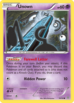 Unown Ancient Origins #30
