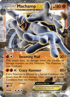Machamp-EX Ancient Origins #37