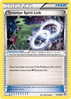 Tyranitar Spirit Link Ancient Origins #81