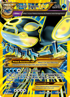 ProtoKyogre EX Ancient Origins #96