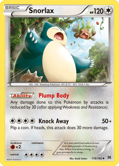 Snorlax BREAKthrough #118