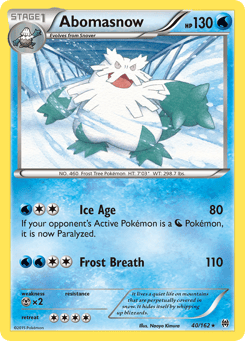 Abomasnow BREAKthrough #40