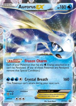 Aurorus-EX XY Black Star Promos #XY102
