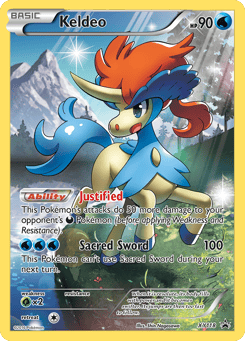 Keldeo XY Black Star Promos #XY118