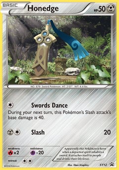 Honedge XY Black Star Promos #XY12
