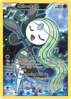 Meloetta XY Black Star Promos #XY120