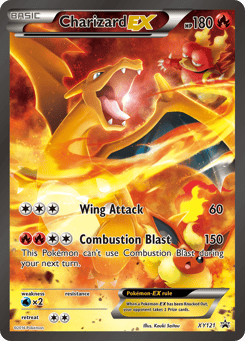 Charizard-EX XY Black Star Promos #XY121