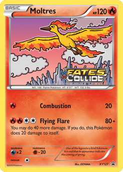 Moltres XY Black Star Promos #XY127