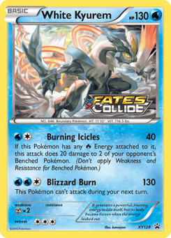 White Kyurem XY Black Star Promos #XY128