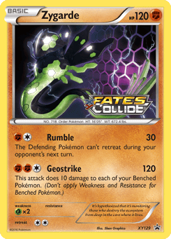 Zygarde XY Black Star Promos #XY129