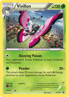 Vivillon XY Black Star Promos #XY137