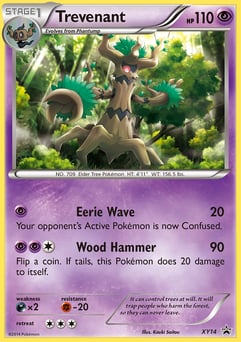 Trevenant XY Black Star Promos #XY14