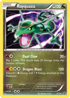 Rayquaza XY Black Star Promos #XY141