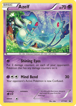 Azelf XY Black Star Promos #XY142