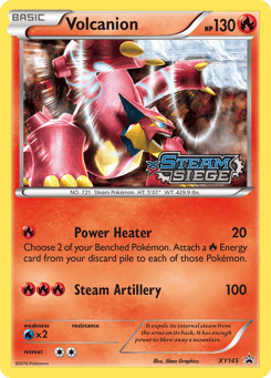 Volcanion XY Black Star Promos #XY145