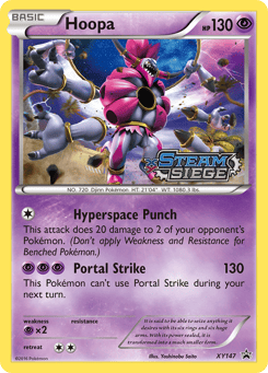 Hoopa XY Black Star Promos #XY147