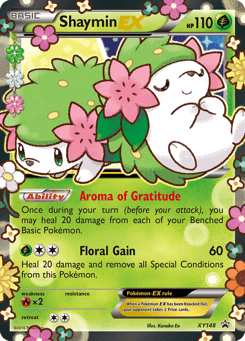Shaymin-EX XY Black Star Promos #XY148
