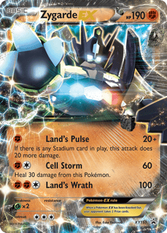 Zygarde-EX XY Black Star Promos #XY151