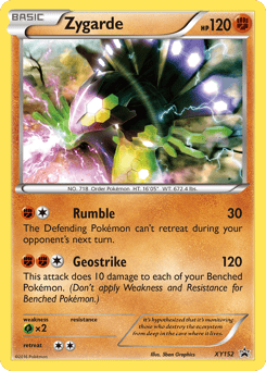 Zygarde XY Black Star Promos #XY152