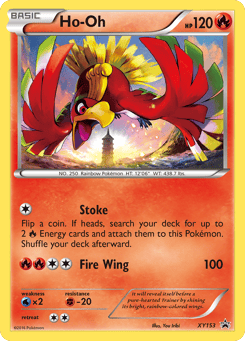 Ho-Oh XY Black Star Promos #XY153
