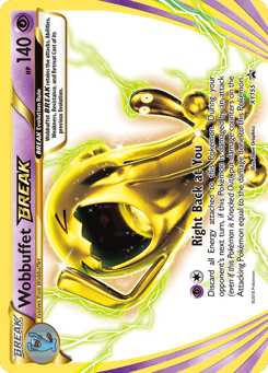 Wobbuffet BREAK XY Black Star Promos #XY155