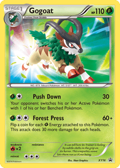 Gogoat XY Black Star Promos #XY16