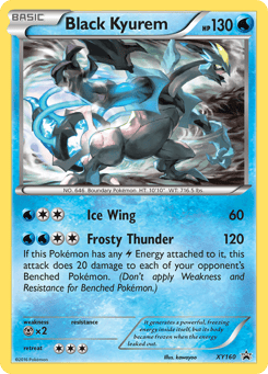 Black Kyurem XY Black Star Promos #XY160