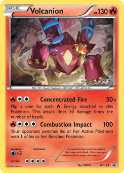 Volcanion XY Black Star Promos #XY164