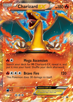 Charizard-EX XY Black Star Promos #XY17