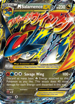M Salamence-EX XY Black Star Promos #XY171