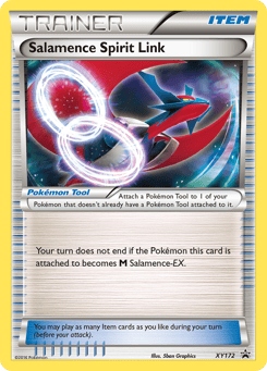Salamence Spirit Link XY Black Star Promos #XY172