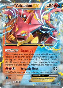 Volcanion-EX XY Black Star Promos #XY173