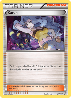 Karen XY Black Star Promos #XY177