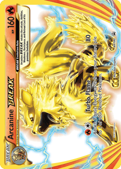 Arcanine BREAK XY Black Star Promos #XY180