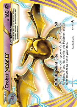 Crobat BREAK XY Black Star Promos #XY181