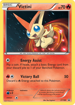 Victini XY Black Star Promos #XY189