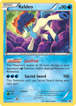 Keldeo XY Black Star Promos #XY191