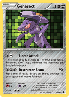 Genesect XY Black Star Promos #XY196