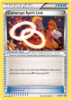 Camerupt Spirit Link XY Black Star Promos #XY199