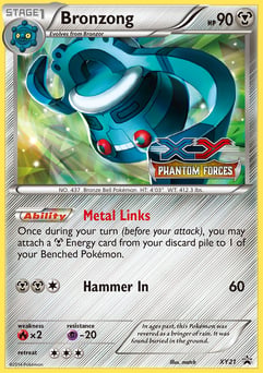 Bronzong XY Black Star Promos #XY21