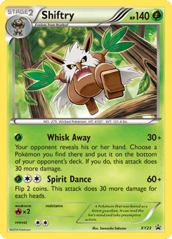 Shiftry XY Black Star Promos #XY23