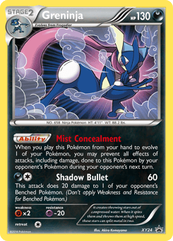 Greninja XY Black Star Promos #XY24